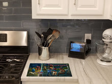 Load image into Gallery viewer, 4th of July at Grandpa's USA Glass Cutting Boards – Durable, Decorative Kitchen Art Large PTW2073LCB