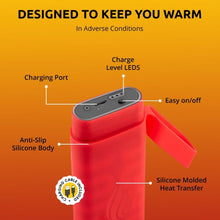 Load image into Gallery viewer, POWERPAW 502 IP67 Waterproof Rechargeable Electric Hand Warmer