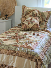 Load image into Gallery viewer, DaDa Bedding Country Rustic Camo Earthy Floral Sandy Beige Green Comforter Set (BM6118L-1)