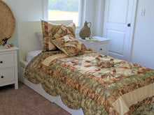 Load image into Gallery viewer, DaDa Bedding Country Rustic Camo Earthy Floral Sandy Beige Green Comforter Set (BM6118L-1)