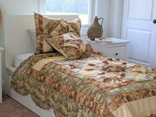 Load image into Gallery viewer, DaDa Bedding Country Rustic Camo Earthy Floral Sandy Beige Green Comforter Set (BM6118L-1)