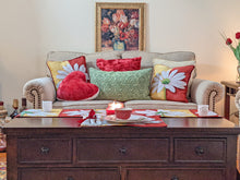 Load image into Gallery viewer, Tache Loves Me Not Daisy Tapestry Table Runner (9046)