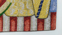 Load image into Gallery viewer, Tache Fruity Drinks Watermelon Lemonade Woven Tapestry Placemat Set (13082PM)