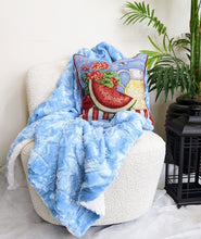 Load image into Gallery viewer, Tache Fruity Drinks Watermelon Lemonade Woven Tapestry Accent Throw Pillow Cover (13082CC)