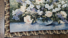 Load image into Gallery viewer, Tache Bouquet Of Flowers Tapestry Lavender Floral Wall Hanging 33 X 24 (13021)
