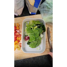 Load image into Gallery viewer, Pack of 3 Foodie Bamboo Lunch Box in Gray | Eco-Friendly and Sustainable | 7.5" x 5" x 2"