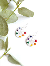 Load image into Gallery viewer, Paint Palette Earrings