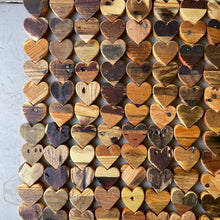 Load image into Gallery viewer, Reclaimed Pallet Wood Hearts