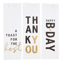 Load image into Gallery viewer, Party Assortment Paper Wine Bags | 6 Pieces | For Gifting