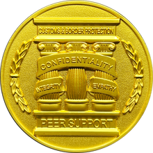 Load image into Gallery viewer, GL2-009 CBP Border Patrol Field Ops AMO Peer Support Challenge Coin