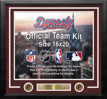 Load image into Gallery viewer, Philadelphia Phillies Throwback Custom MLB Baseball 16x20 Picture Frame Kit (Multiple Colors)