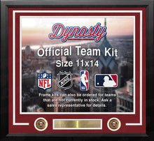 Load image into Gallery viewer, Philadelphia Phillies Custom MLB Baseball 11x14 Picture Frame Kit (Multiple Colors)