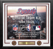 Load image into Gallery viewer, Philadelphia Phillies Throwback Custom MLB Baseball 16x20 Picture Frame Kit (Multiple Colors)