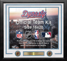 Load image into Gallery viewer, Philadelphia Phillies Throwback Custom MLB Baseball 16x20 Picture Frame Kit (Multiple Colors)