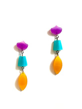Load image into Gallery viewer, Alice Citrus Moonglow Statement Earrings *