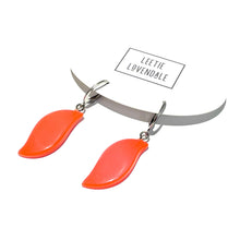 Load image into Gallery viewer, Neon Melon Moonglow Swish Cuff Hoops