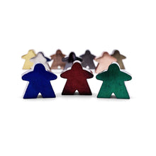 Load image into Gallery viewer, 10 Pack of Metal Meeples (Random Colors)