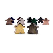 Load image into Gallery viewer, 10 Pack of Metal Meeples (Random Colors)