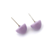 Load image into Gallery viewer, Lavender Gumdrop Stud Earrings