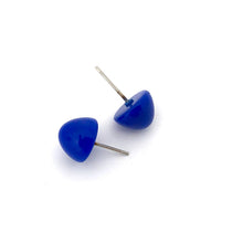 Load image into Gallery viewer, Cobalt Gumdrop Stud Earrings