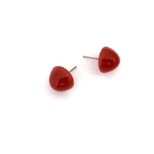 Load image into Gallery viewer, Carnelian Gumdrop Stud Earring