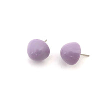 Load image into Gallery viewer, Lavender Gumdrop Stud Earring