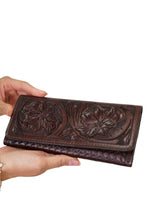 Load image into Gallery viewer, Handcarved Wallet