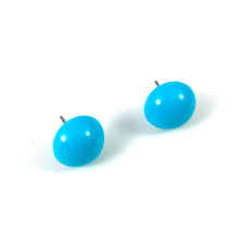 Load image into Gallery viewer, Turquoise Retro Button Stud Earrings