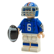 Load image into Gallery viewer, #6 QB NY Football Player Minifig