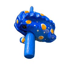 Load image into Gallery viewer, 1.5" Wooden Musical Frog - Winter Design (Percussion Instrument)