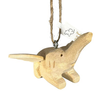 Load image into Gallery viewer, Wooden Flying Elephant ornament