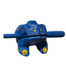 Load image into Gallery viewer, 4" Large Sea Frog Musical Frog Percussion Instrument