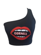 Load image into Gallery viewer, Cornell Lips One Shoulder Top