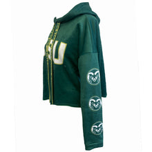 Load image into Gallery viewer, Colorado State Varsity Furry Hoodie