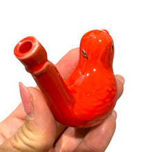 Load image into Gallery viewer, Ceramic Water Whistle Wind Instrument Red Bird