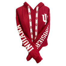 Load image into Gallery viewer, Indiana Hoosiers Crimson Varsity Furry Hoodie