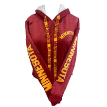 Load image into Gallery viewer, Minnesota Varsity Furry Hoodie