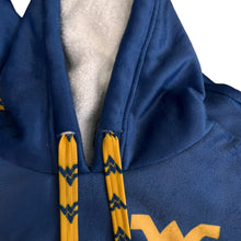 Load image into Gallery viewer, West Virginia Mountaineers Varsity Furry Hoodie