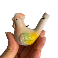 Load image into Gallery viewer, Ceramic Water Whistle Wind Instrument Rooster