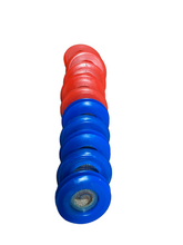 Load image into Gallery viewer, 5 Red &amp; 5 Blue Polyurethane Seal With Filter Gladhand 10 PACK | 10017RBF