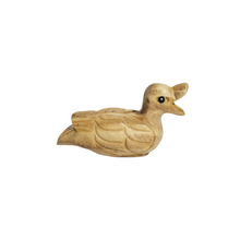 Load image into Gallery viewer, Wooden Musical Whistle Duck Noise Maker Percussion Figurine