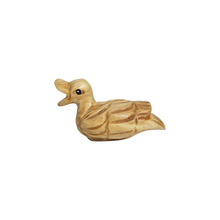 Load image into Gallery viewer, Wooden Musical Whistle Duck Noise Maker Percussion Figurine
