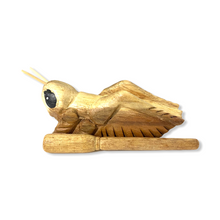 Load image into Gallery viewer, 5" Wooden Musical Grasshopper Percussion Instrument