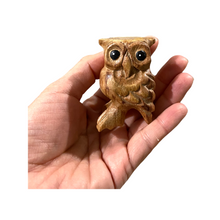 Load image into Gallery viewer, 2" Wooden Musical Whistle Owl  Instrument
