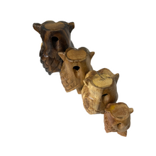 Load image into Gallery viewer, 3" Wooden Musical Whistle Owl  Instrument