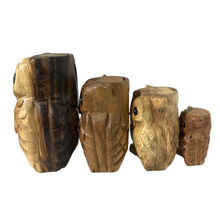 Load image into Gallery viewer, 5" Wooden Musical Whistle Owl Instrument