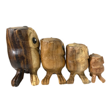 Load image into Gallery viewer, 5" Wooden Musical Whistle Owl Instrument