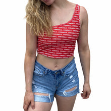 Load image into Gallery viewer, Cornell Red One Shoulder Top