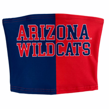 Load image into Gallery viewer, University of Arizona Two Tone Tube Top