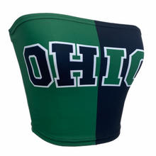 Load image into Gallery viewer, Ohio Bobcats Two Tone Tube Top